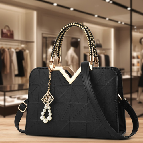 Gramercy Pearl Satchel – Manhattan Chic Collection BYMANYC® New York - Image #0